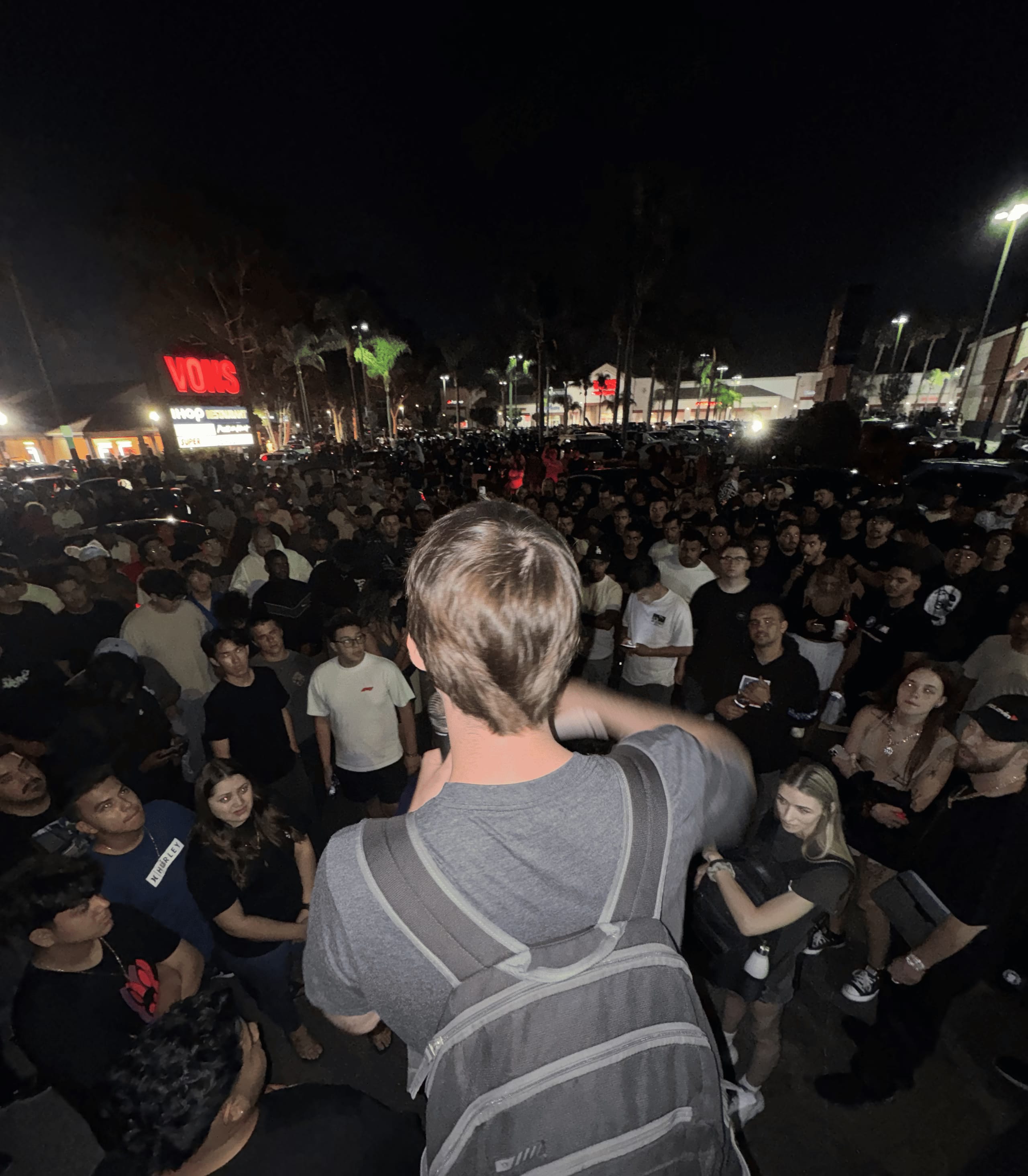 Event crowd background